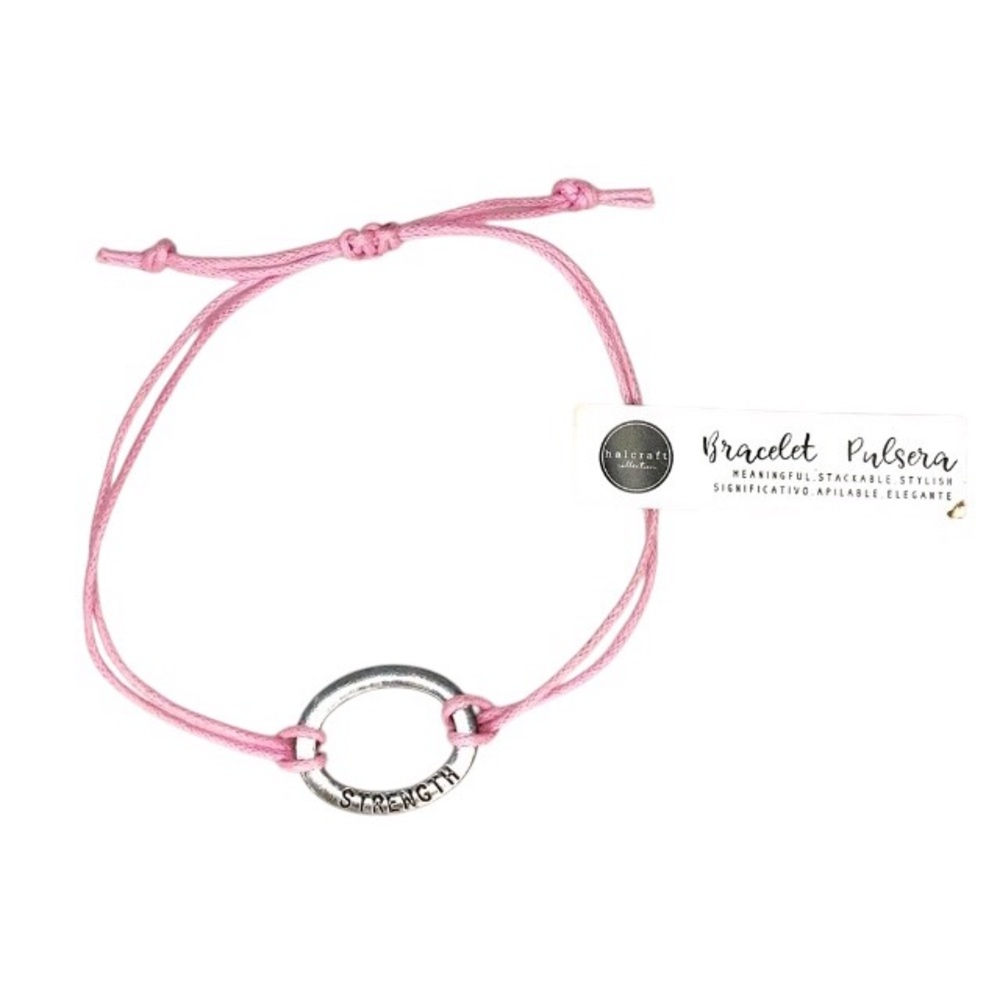NWT Bracelet Pulsera. Strength charm.